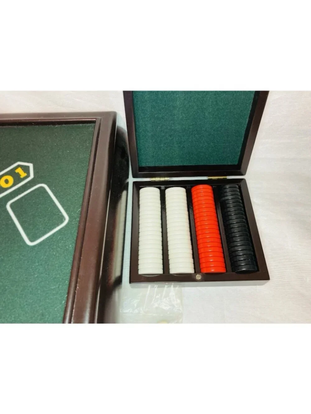 Excalibur 3 In 1 Casino House, Blackjack, Craps, Roulette New Damage Box Heavy